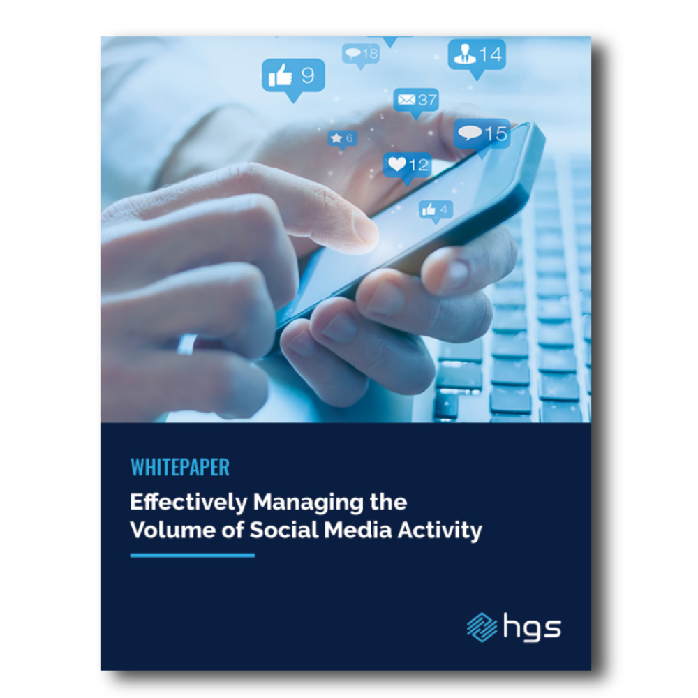 Effectively Managing the Volume of Social Media Activity WP LP Cover Effectively Managing the Volume of Social Media Activity WP LP Cover